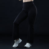 SecondSkin High Waisted Flared Leggings - Neverover Activewear